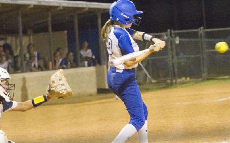 First round of district softball ends in loss
