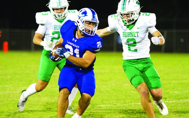 HUNTER KING | DISPATCH RECORD Expect KJ Reed and the Badger running attack to be an important part of what they try to do against Stephenville tonight.
