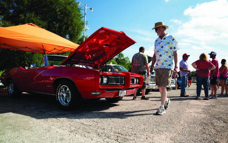 Mike White anticipates a strong turnout for this year’s 40th annual Sulphur Creek Car Cruise, set for Saturday at W.M. Brook Park. FILE PHOTO