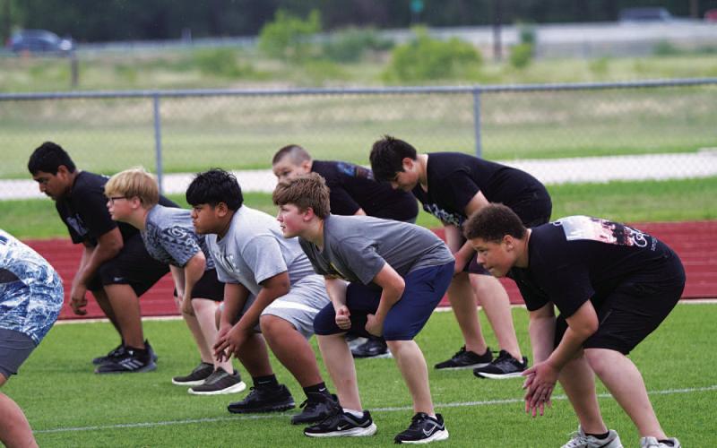 Many young Badgers will get valuable training through the nearly two months of workouts. FILE PHOTO