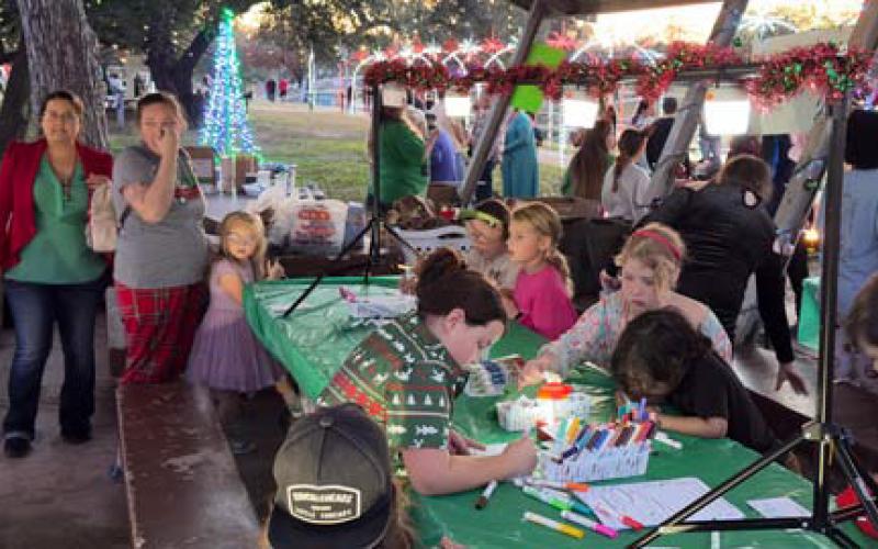 ADAM BARRIOS | DISPATCH RECORD Saturday’s event had plenty of children’s activities.
