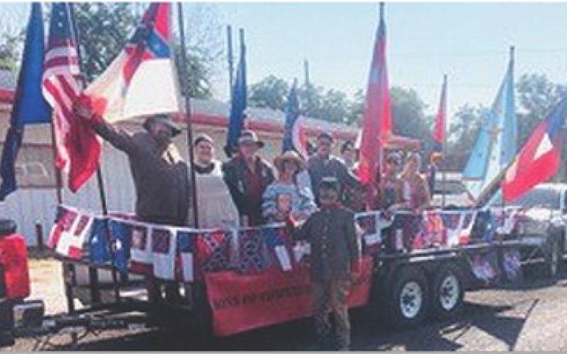 The Sons of Confederate Veterans participated in the DeLeon Peach and Melon Festival &amp;amp; Parade, where members handed out candy and shared their Southern heritage with the crowd. The SCV float also took third place in the parade. courtesy photo