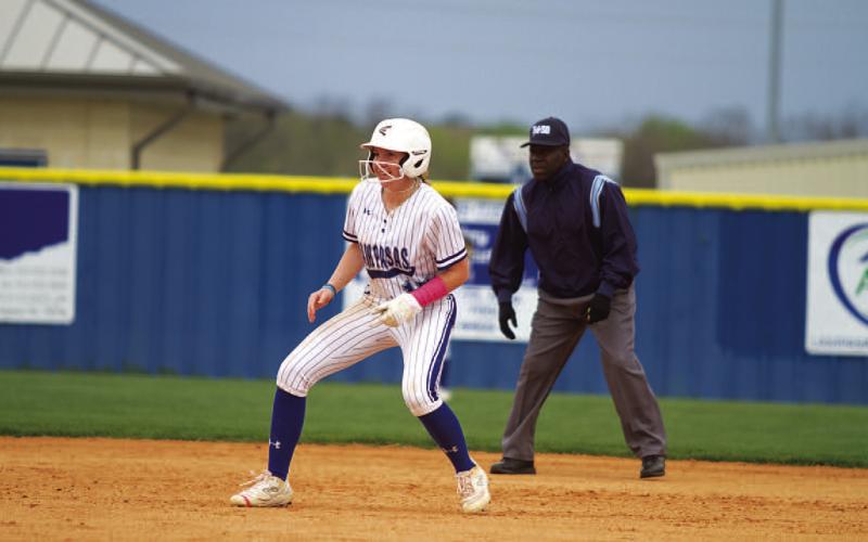 Aspen Wheeler is excited to be back on a softball field after missing last season because of injury. HUNTER KING | DISPATCH RECORD