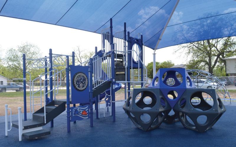 New playground equipment has been installed at the Lampasas Boys and Girls Club facility. erick mitchell | dispatch record