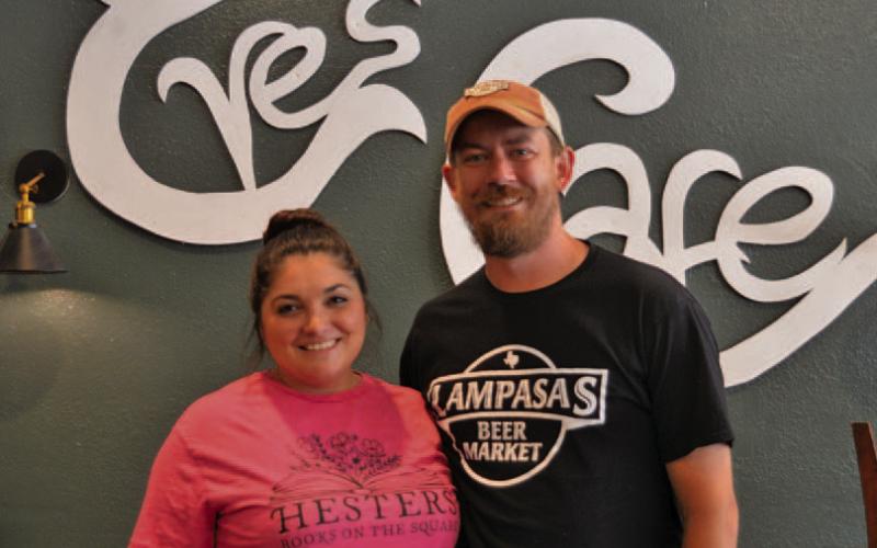 Eager to open their second restaurant are Ana and Dalton Harbin. The couple also own Lampasas Beer Market on the downtown courthouse square. ERICK MITCHELL | DISPATCH RECORD