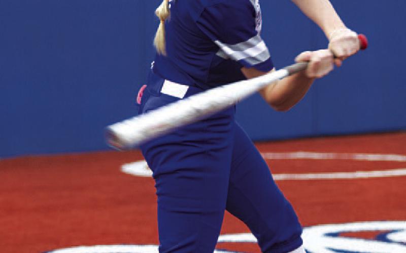 HUNTER KING | DISPATCH RECORD Kali Hunter has caught every game for the Lady Badgers.