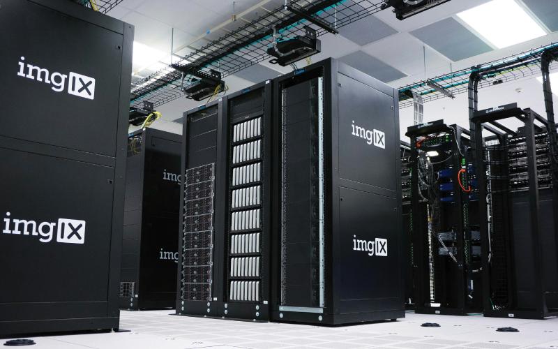 This photo offers a look at the interior of an imgIX data center. Heavy utility usage typically is required to power and cool the technology systems in use. photo by imgix on unsplash