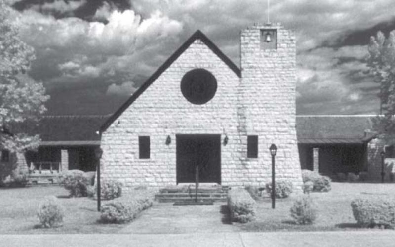 St. Mary’s Catholic Church was built along Key Avenue in 1941. It was destroyed by fire in January 1970. file photo, february 1964