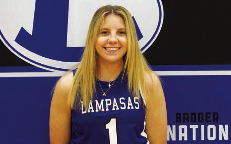 Name: Aspen Wheeler Class: Senior Sport: Basketball and Softball Favorite Movie: Princess and the Frog Favorite Midnight Snack: Sour Candy Favorite Social Media: TikTok Main Goal This Season: Be the best team cheerleader