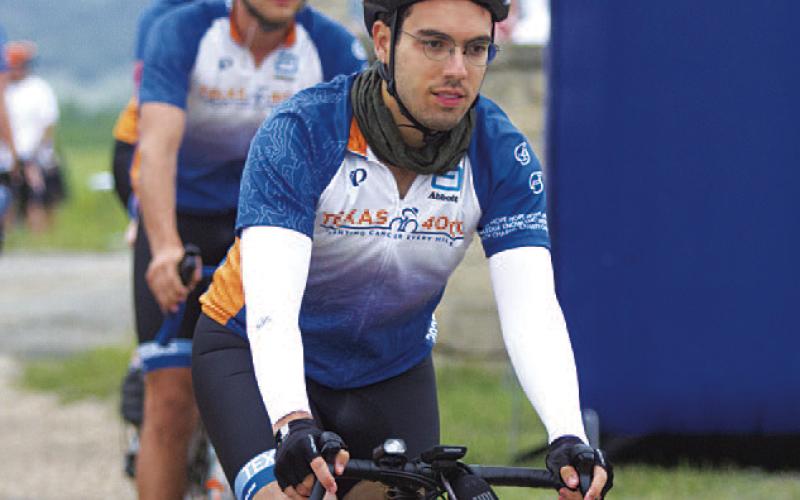 Sam Stafford leaves the winery on Saturday morning. HUNTER KING | DISPATCH RECORD