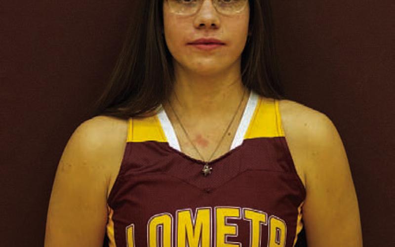 Name: Leah Horrell Class: Freshman Sport: Basketball, Track, Cross Country and Tennis Favorite Movie: The Mortal Instruments Favorite Midnight Snack: Fruit Favorite Social Media: None Main Goal This Season: Learn to use my right hand