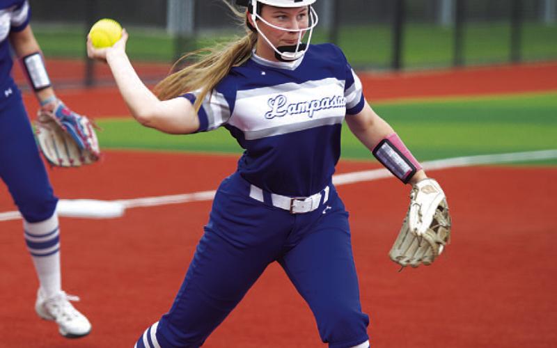 FILE PHOTO Kamryn Kothmann was a great hitting and fielding third baseman for Lampasas.