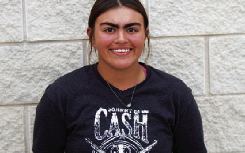 Name: Arianna Gonzalez Class: Junior Sport: Golf Favorite School Subject: History Favorite Vacation: Costa Maya One Person To Meet: Megan Maroney Main Goal This Season: Stay positive