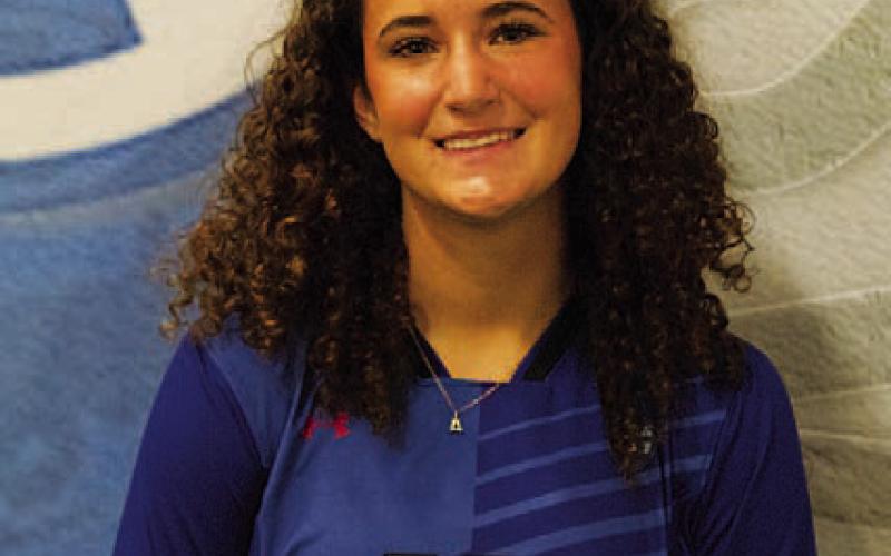 Name: Alice Stubbs Class: Sophomore Sport: Soccer and Track Favorite Teacher or Coach: Mr. Hall Favorite Place in Lampasas: H-E-B One Person You Look Up To: My dad Main Goal This Season: To start