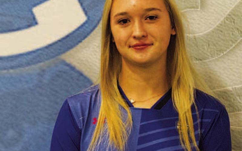 Name: Valle Bales Class: Sophomore Sport: Soccer Favorite Teacher or Coach: Coach Burnside and Mrs. Vanliew Favorite Place in Lampasas: HTeaO One Person You Look Up To: My mom Main Goal This Season: To score at least two goals