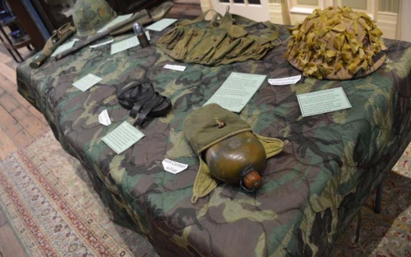 The Lampasas County Museum is celebrating the heroes of Vietnam with a special veterans exhibit. The display will be featured from now through Veterans Day in November. monique brand | dispatch record