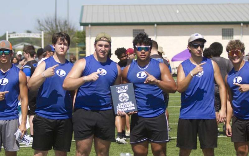 Lampasas wins lineman challenge in Burnet