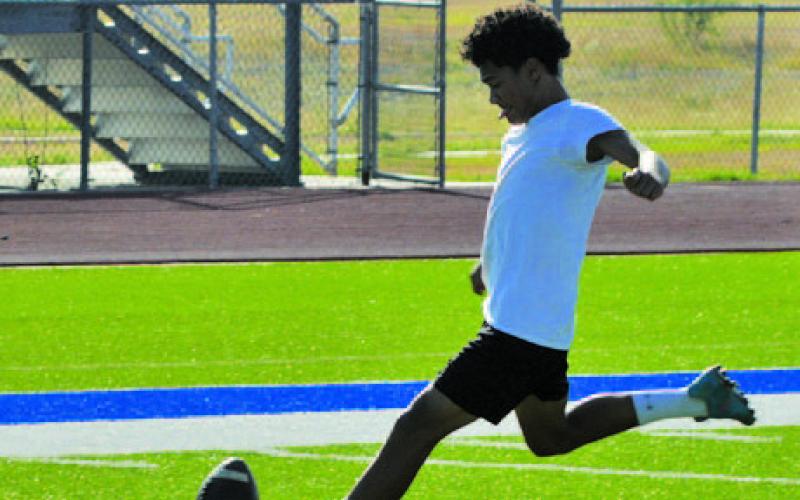 Badger football holds middle school, freshman