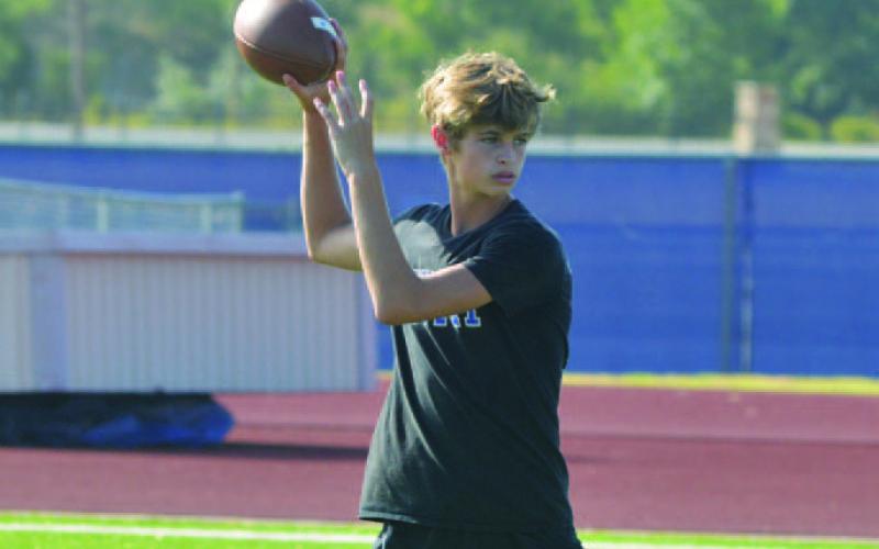 Badger football holds middle school, freshman
