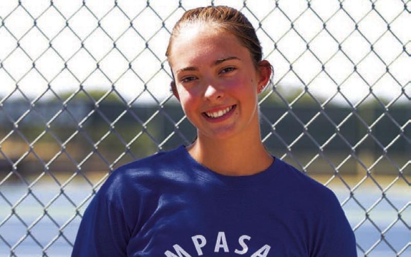 Name: Chesley Breuer Class: Junior Sport: Tennis Fav