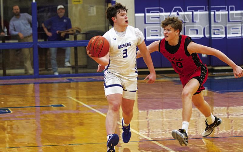 Aidan Nuckles had his best scoring night of the season on Tuesday. HUNTER KING | DISPATCH RECORD