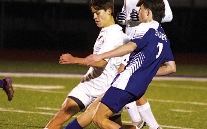 Cooper Pfaltzgraff picked up a goal and an assist in the win over Academy. FILE PHOTO
