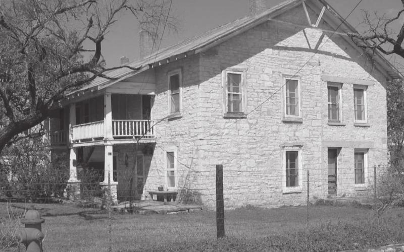 The historic Hart House — located at the corner of Western Avenue and East Fifth Street — is one of many places where courthouse functions in Lampasas County have taken place over the years. JEFF JACKSON | COURTESY PHOTO