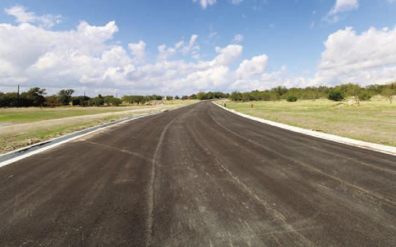 Infrastructure and roadway work has been completed at the LEDC Business Park, and the property is ready for marketing and business development now. JOYCESARAH MCCABE | DISPATCH RECORD