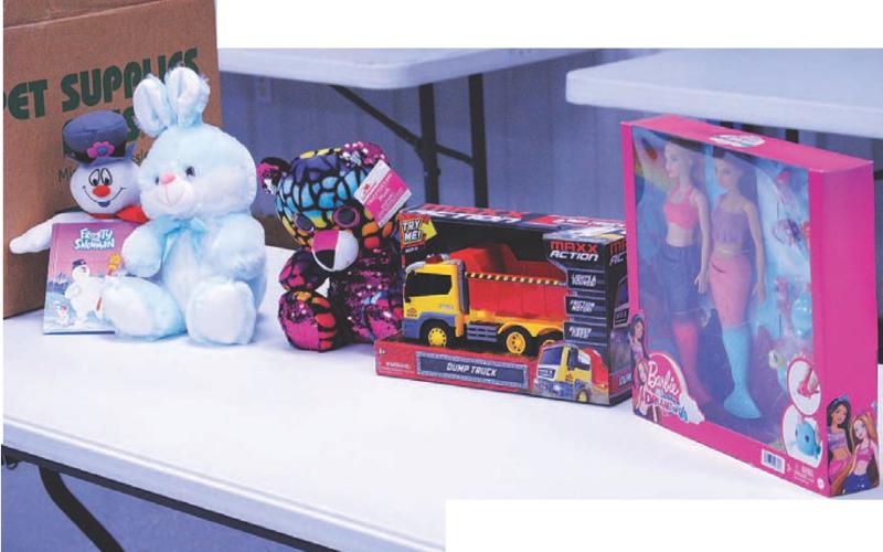 The Kempner Vvolunteer Fire Department’s toy drive gathers donations of new, unwrapped toys every year to distribute to local families in need over the holiday season. HUNTER KING | DISPATCH RECORD