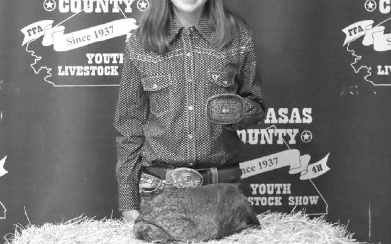 Intermediate rabbit showmanship went to Jordan Greenburg. MASON HINES | DISPATCH RECORD