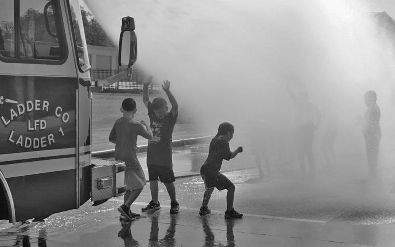 Playing with water, not fire