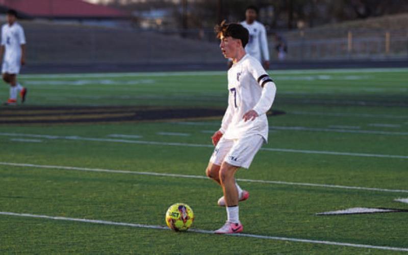 Cooper Pfaltzgraff has been a captain throughout this season. HUNTER KING | DISPATCH RECORD