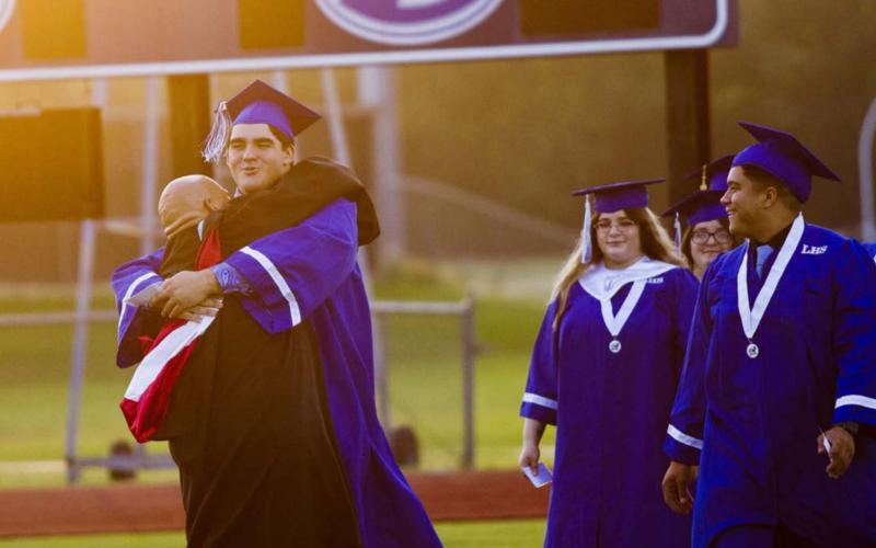 Seniors and staff celebrate Lampasas High School graduation