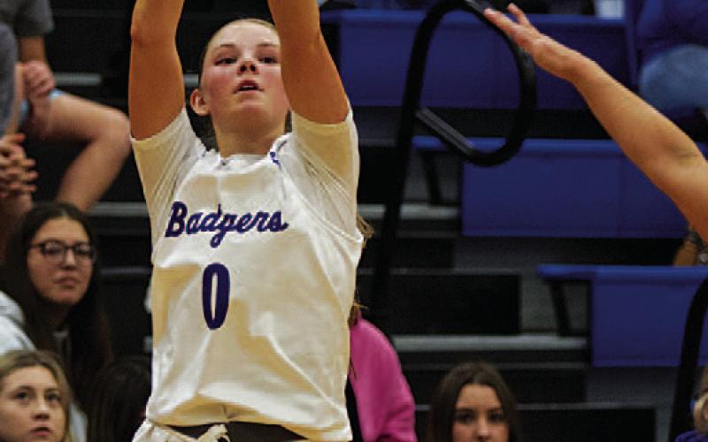 Borchardt has been a varsity starter since her freshman season, and she has been a leader for the Lady Badgers in her career. FILE PHOTO