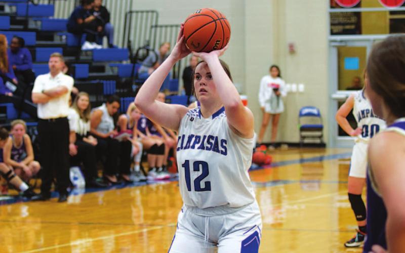Abigail Williams is heading into her sophomore year, and she will be key to the Lady Badgers’ success next season. FILE PHOTO