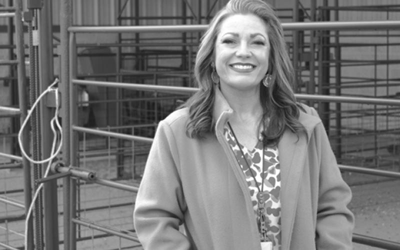 ERICK MITCHELL | DISPATCH RECORD After having worked as a paraprofessional at the Hanna Springs Elementary campus, Sarah Bumpas completed her degree in ag leadership and now teaches ag classes at Lampasas High School. She enjoys her role in helping shape the future farmers of America.