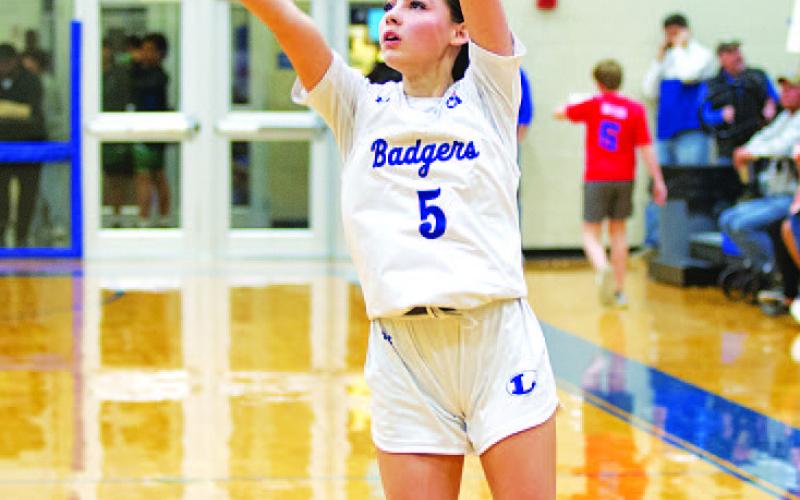 Chloe Thorp was one of two seniors for the Lady Badgers this past season. She and Addison Borchardt were the leaders on the team. Both were four-year varsity players and have laid a solid foundation for the program. HUNTER KING | DISPATCH RECORD