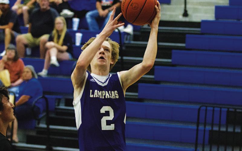 HUNTER KING | DISPATCH RECORD Peyton Sisson scored over 30 points in a game for the second time this summer in action last Sunday.