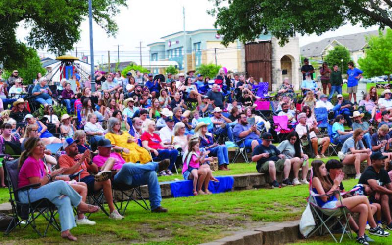 Gospel Night at the Ruth Eakin Outdoor Theatre features praise music by several church groups and bands. It is a primary fundraiser for the Lampasas Ministerial Alliance. FILE PHOTO