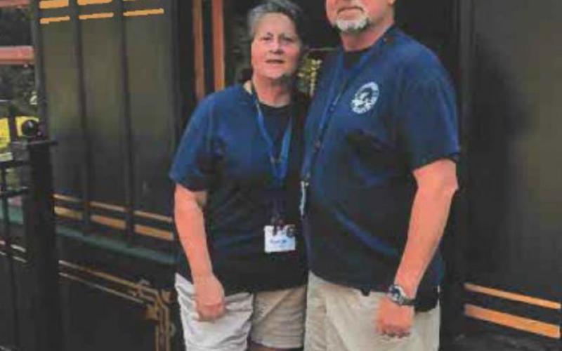 Mary and Bob Howell were volunteers at the D.C. Booth Historic National Fish Hatchery and Archives in Spearfish, South Dakota. They encourage others to visit the state -- a “must see” for those who love to travel, the couple said. COURTESY PHOTO