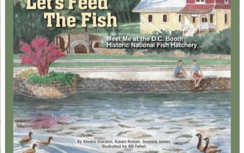 Lampasas residents Bob and Mary Howell plan to donate this book about a South Dakota fish hatchery to the Lampasas Public Library. COURTESY PHOTO