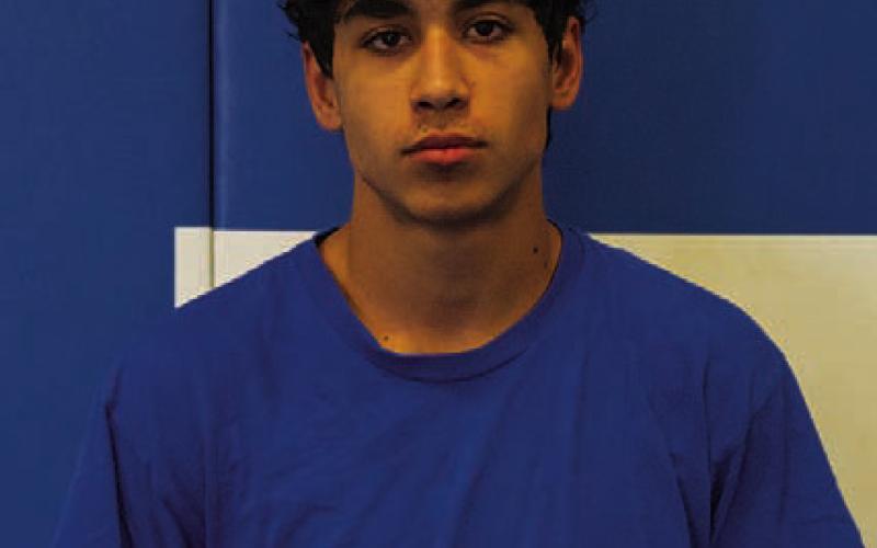 Name: Jordan Winfree Class: Senior Sport: Wrestling Favorite Teacher or Coach: Coach Kleckner and Coach Cottle Favorite Place in Lampasas: Memo’s One Person You Look Up To: My mom Main Goal This Season: Make state