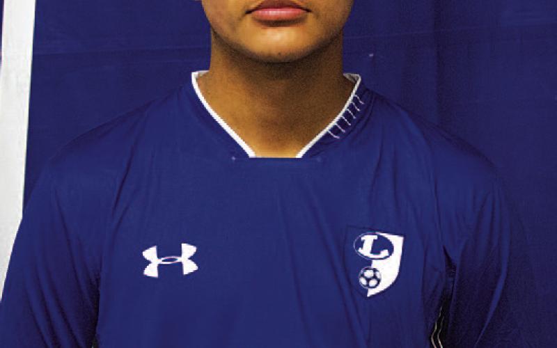 Name: Alan Fuentes Class: Junior Sport: Soccer Favorite Teacher or Coach: Coach Vanliew Favorite Place in Lampasas: Taco Bell One Person You Look Up To: Cristiano Ronaldo Main Goal This Season: Get better