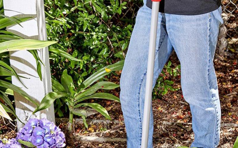 The long-handled Digmaster Nursery Shovel with its narrow head allows for digging in small spaces with ease. COURTESY PHOTO | CORONA TOOLS