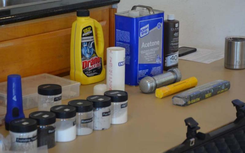 Common household items like paint thinner or drain cleaner can be hazardous if used inappropriately. Training offered Tuesday in Lampasas is designed to help retailers identify potentially suspicious purchases. MASON HINES | DISPATCH RECORD