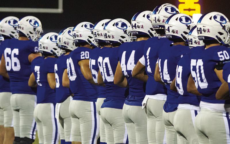 The Badgers have one final regular-season game on the schedule this year. They will take on Marble Falls this week. HUNTER KING | DISPATCH RECORD