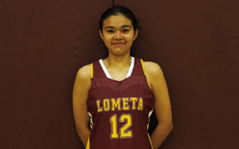 Name: Precious Hernandez Class: Junior Sport: Basketball and Tennis Favorite Teacher or Coach: Mrs. Blackburn Favorite Place in Town: N/A One Person You Look up To: My sister Main Goal This Season: To improve