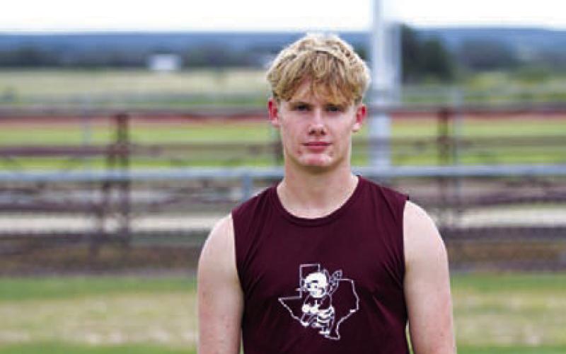 Name: Easton Hamilton Class: Junior Sport: Football, Tennis and Track Favorite Teacher or Coach: Mr. T Favorite Place in Town: Whataburger One Person You Look up To: N/A Main Goal This Season: Be better than last year