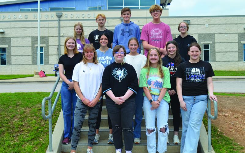 Departmental awards presented to seniors Faculty members selected the seniors who were the top students in each department at Lampasas HIgh School. ERICK MITCHELL | DISPATCH RECORD