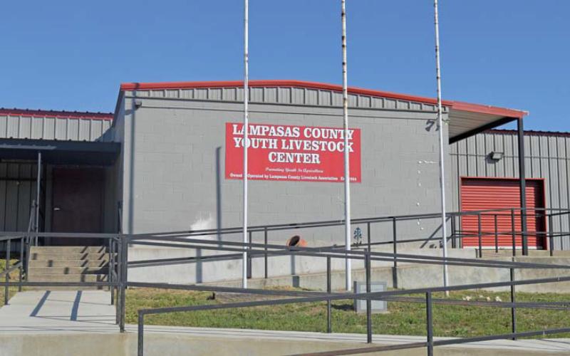 erick mitchell | dispatch record The Lampasas County Livestock Association has responsibility for the annual Lampasas County Youth Livestock Show. The LCLA plans to construct a barn on its property that can provide space for youth to raise their animal projects.
